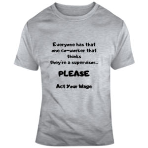 Act Your Wage - Light