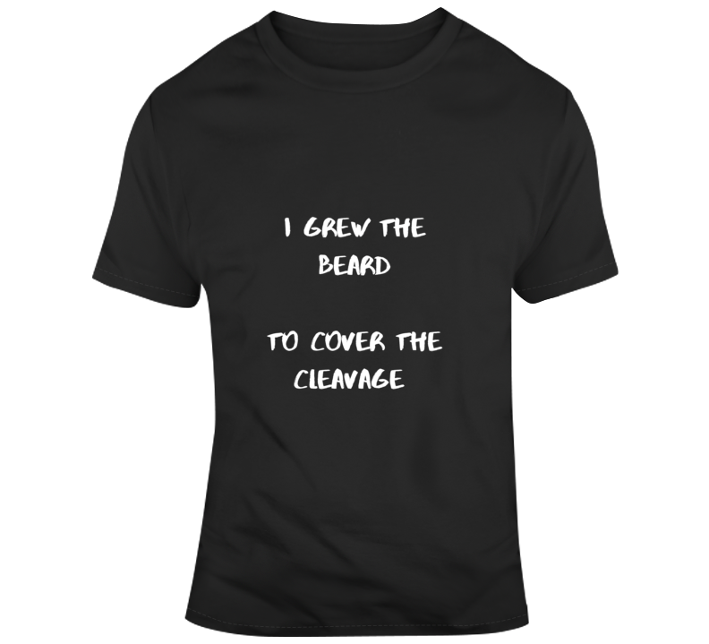 Beard Cleavage - Dark T Shirt