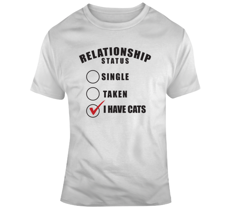 I Have Cats T Shirt