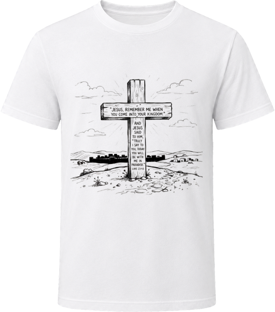 Luke 23:42-43 Light T Shirt